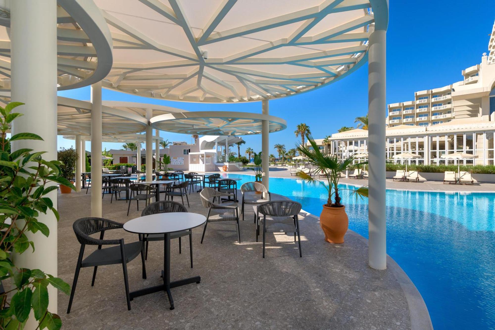 Rodos Palladium Leisure & Wellness Kallithea  Exterior photo The pool at the hotel