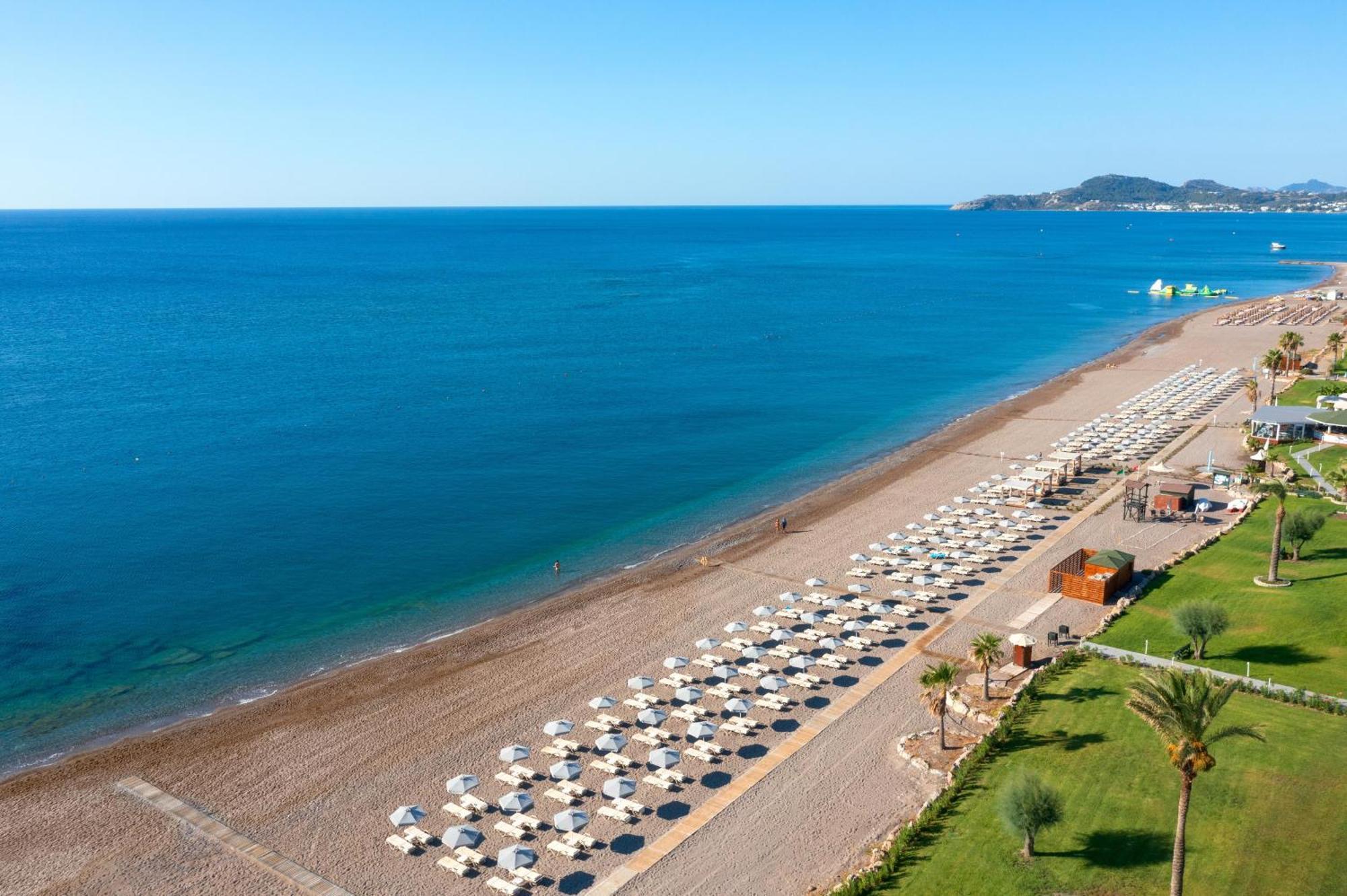 Rodos Palladium Leisure & Wellness Kallithea  Exterior photo Ladies Beach