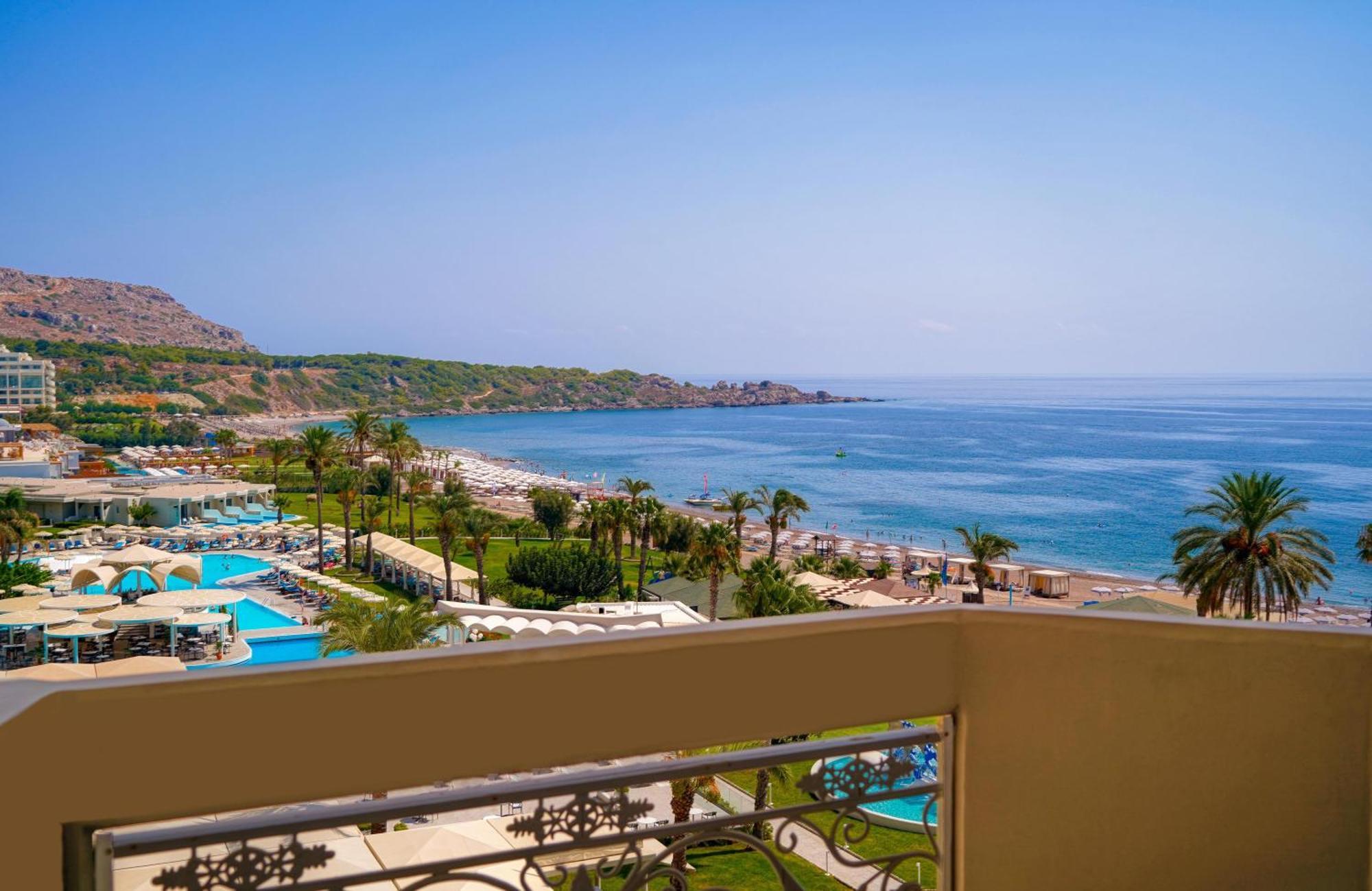 Rodos Palladium Leisure & Wellness Kallithea  Exterior photo View of the bay