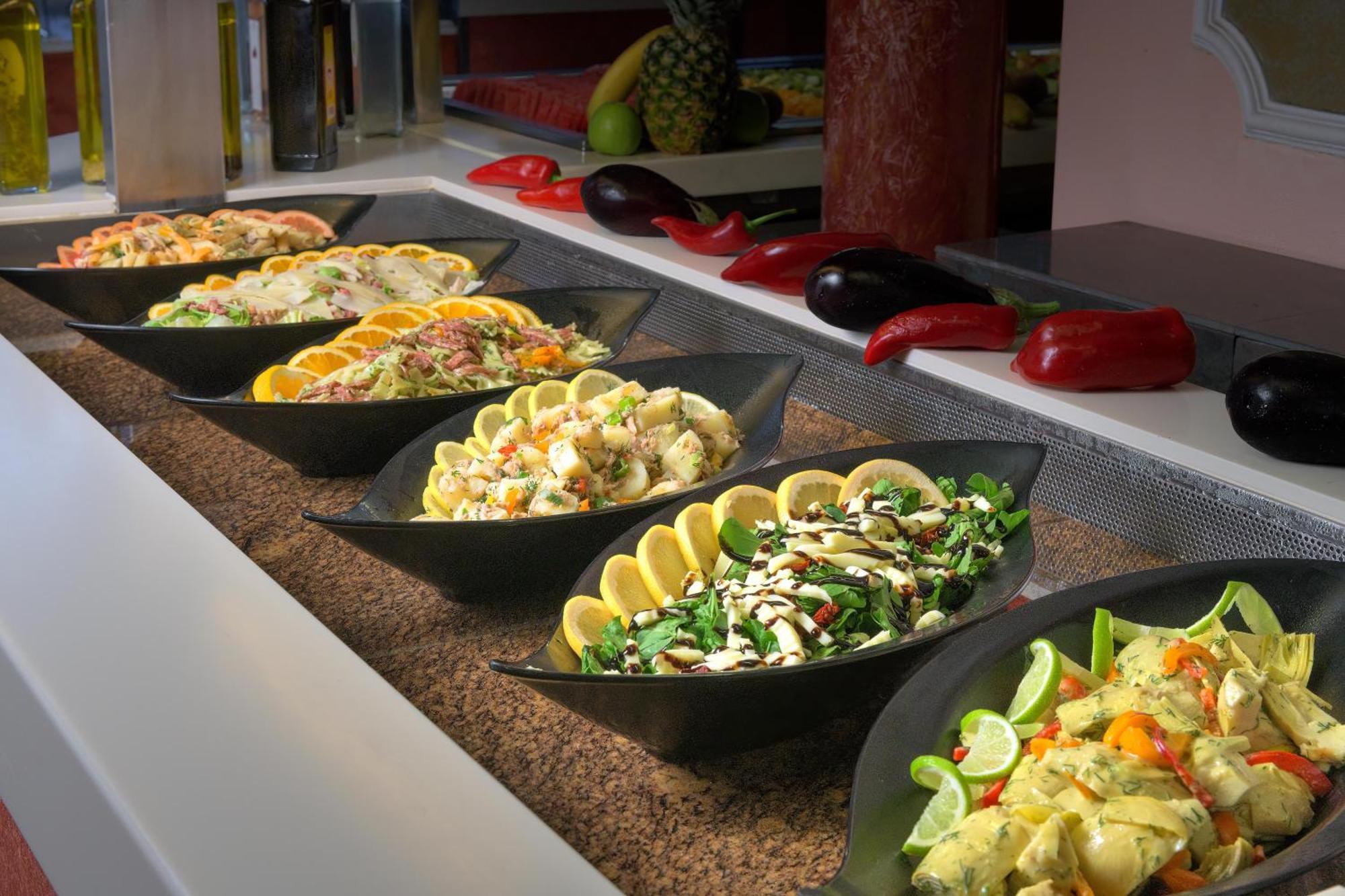 Rodos Palladium Leisure & Wellness Kallithea  Exterior photo A salad bar